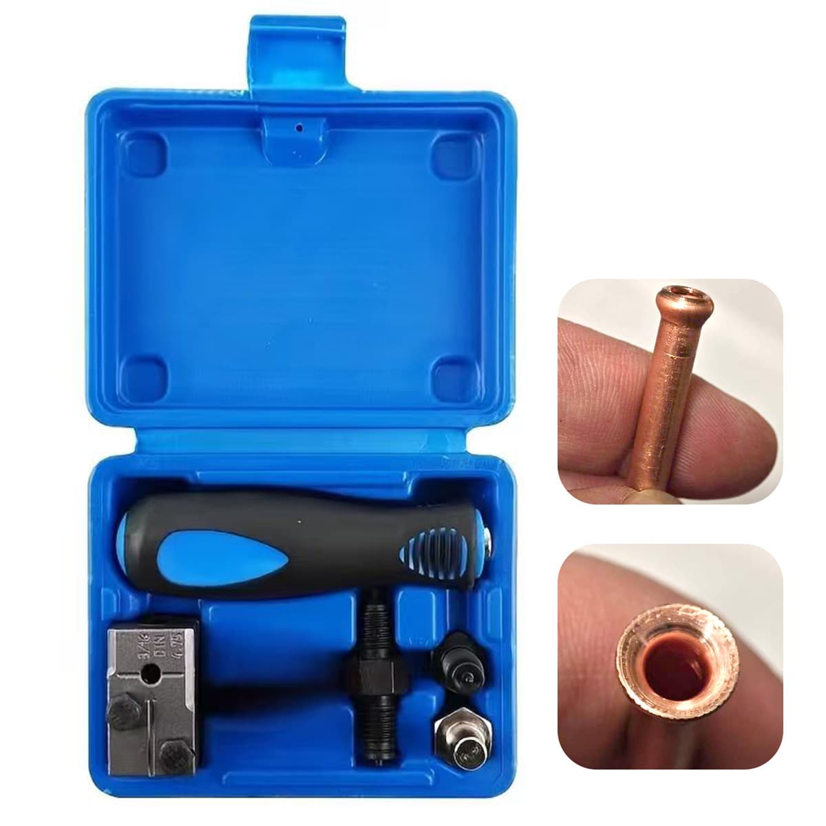 Brake Tube Flaring Tool Set Brake Line Flaring Tool Copper Tube Flaring Tool 4.75mm DIN/SAE