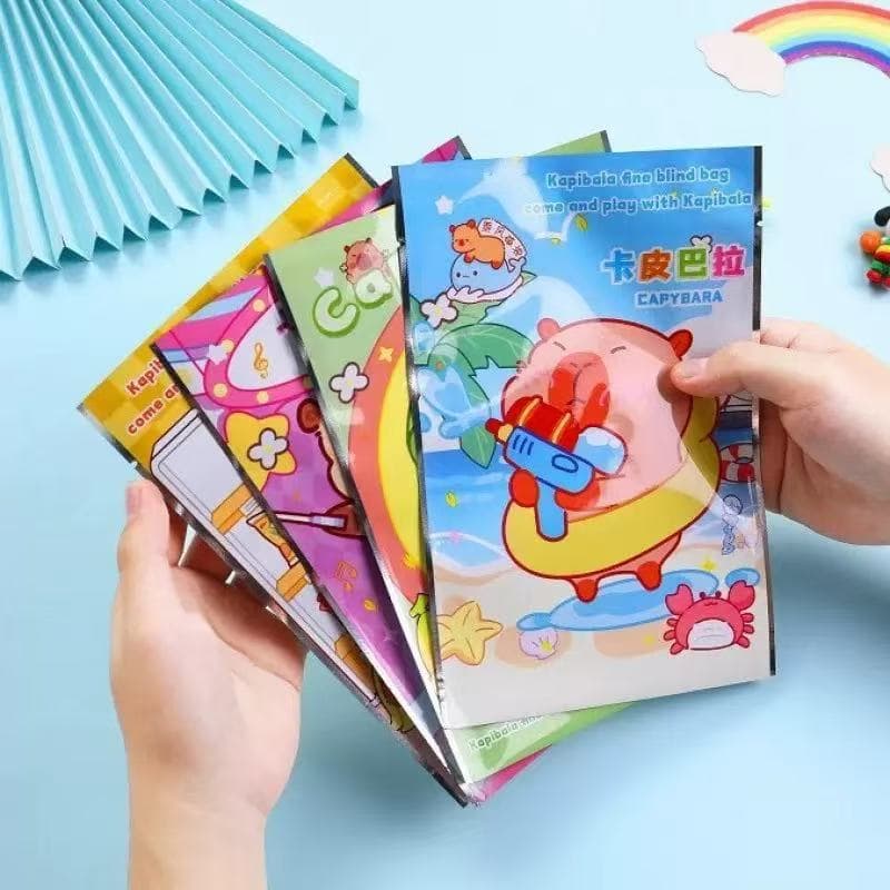 Cartoon Blind Bag Empty Bag Capybara Empty Bag Children's Lucky Gift Pack Empty Bag Surprise Big Blind Bag Empty Bag