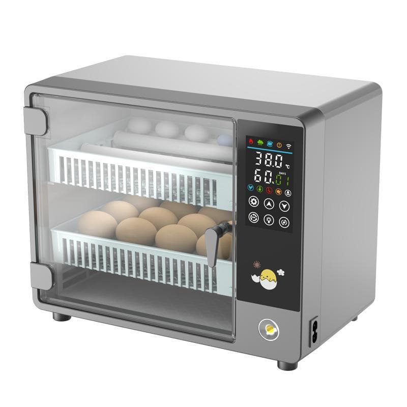 Jiayu Smart Chicken Incubator, Small Household Automatic Egg Incubator for Chicken, Duck, Goose, Pigeon, and Quail Eggs