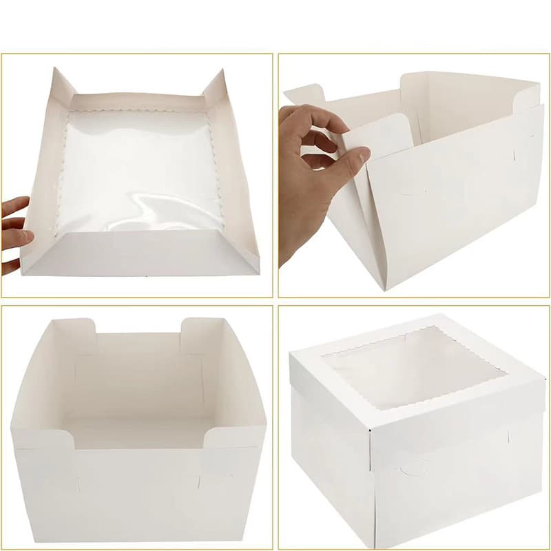 Heaven and Earth Cover Cake Box Carton