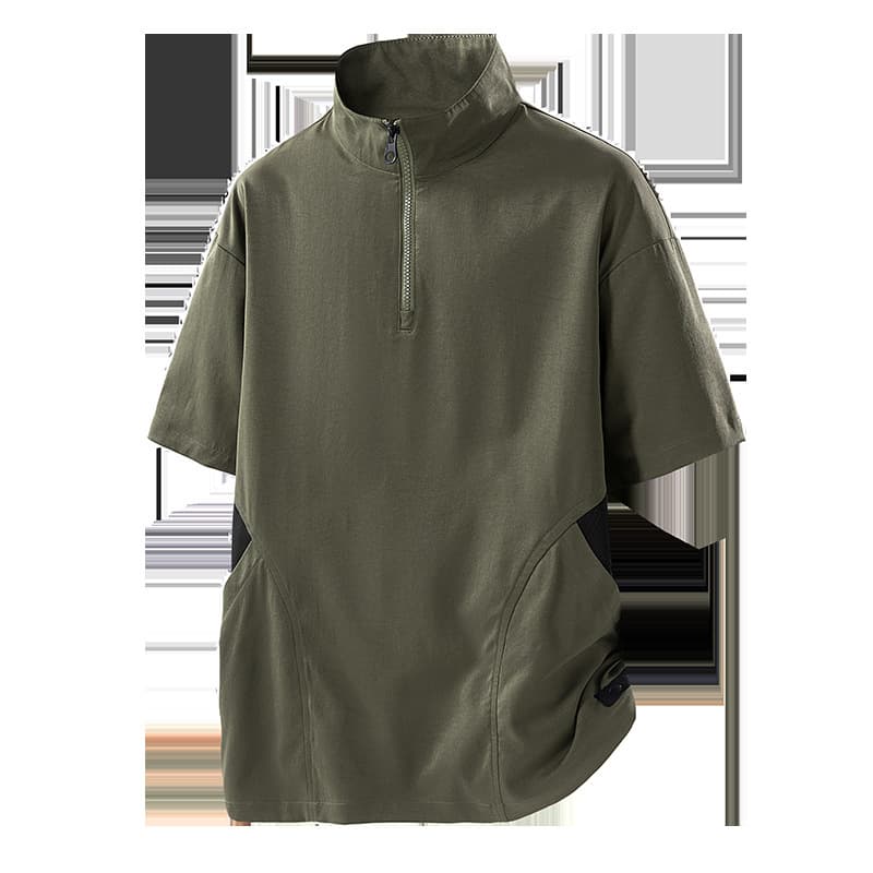 2025 Cross-border Men's Plus Size Streetwear American Casual Bold T-Shirt, Oversized Men's Short Sleeve, Drop Shipping