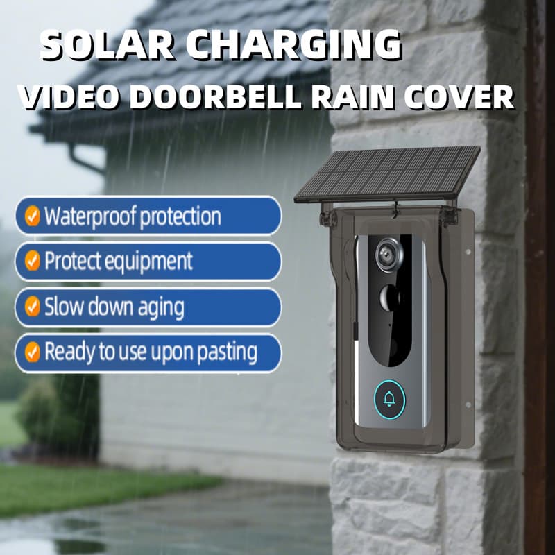 Custom HD Smart Tuya Wireless Video Doorbell, PIR Motion Detection, Two-Way Intercom, Night Vision Doorbell