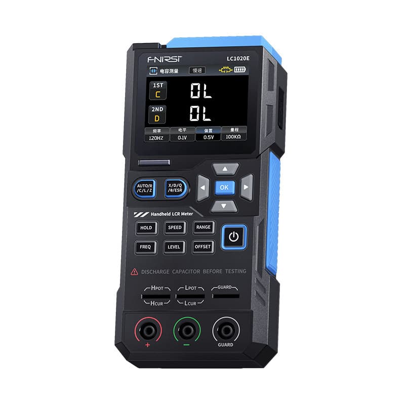FNIRSI LC1020E Digital Bridge Handheld Tester Resistor Inductor Capacitor SMD LCR Smart Multimeter