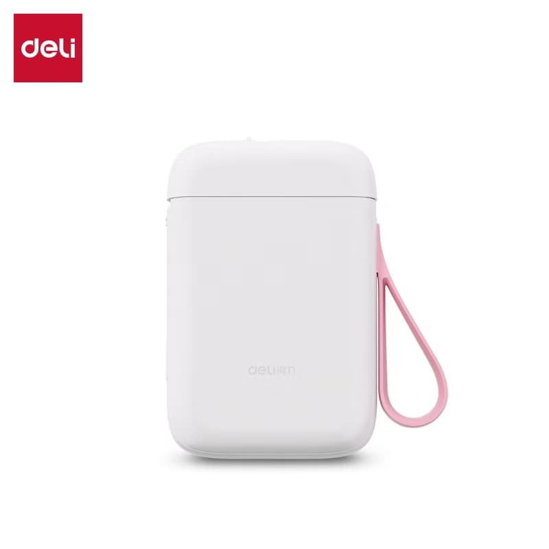 Deli Q1A Portable Label Printer, Thermal Self-Adhesive Sticker Marking Machine for Clothing Hang Tags and Merchandise Racks