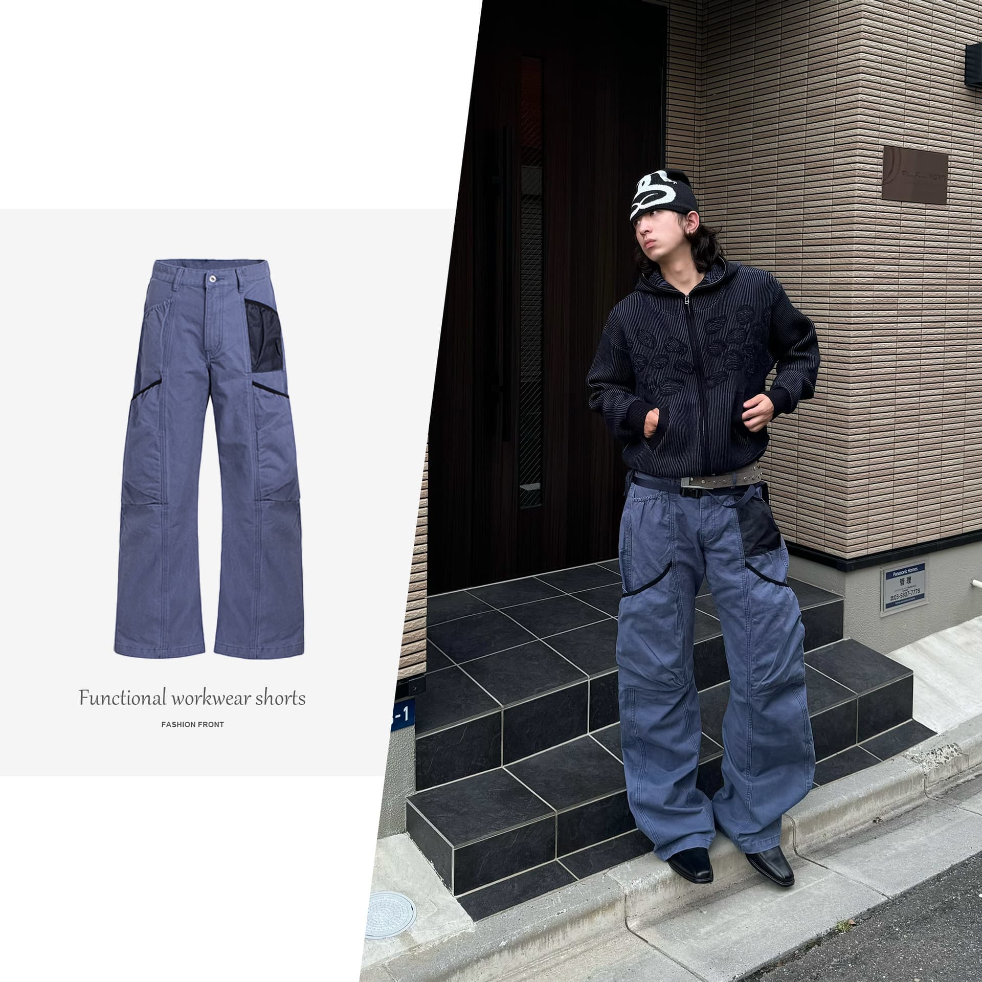 【CSMY】[CPE] Cross Multi-Pocket Cargo Gardener Pants GARDENER CARGO PANTS