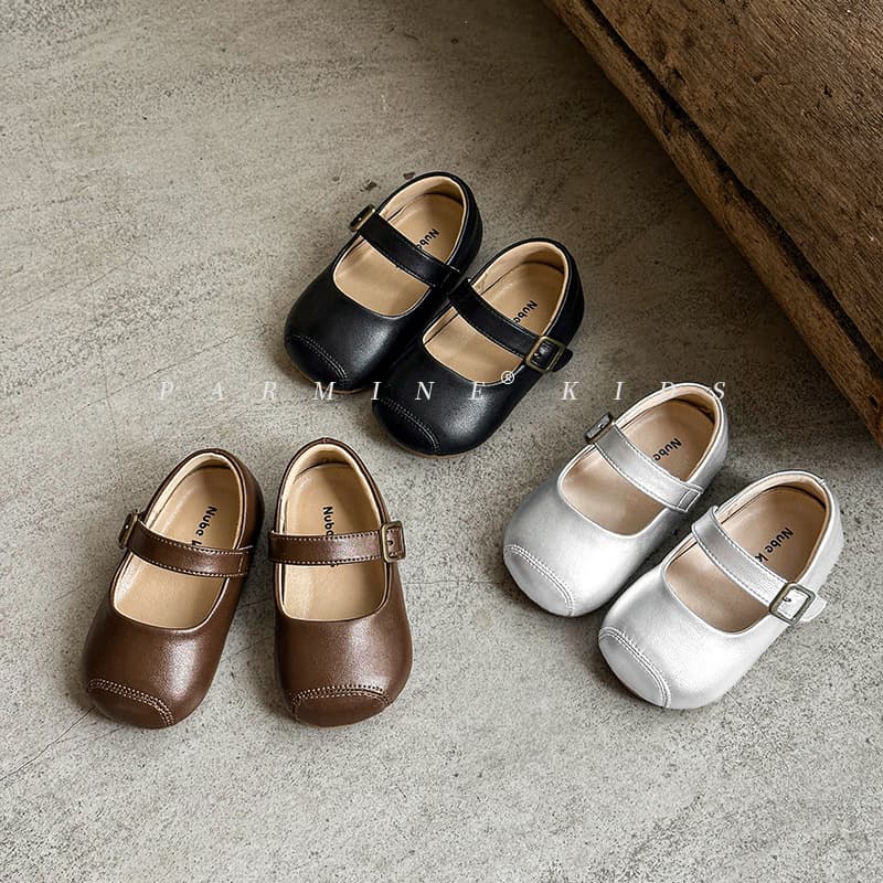 Genuine leather princess toddler shoes, simple autumn new style, girls' leather shoes, soft-soled single shoes, dropshipping available.