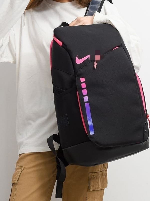 Cross-border Airbag Dual-Shoulder Backpack Cushion Backpack American-style Basketball Unisex Large Capacity Travel Hiking Bag Student Bag Outdoor
