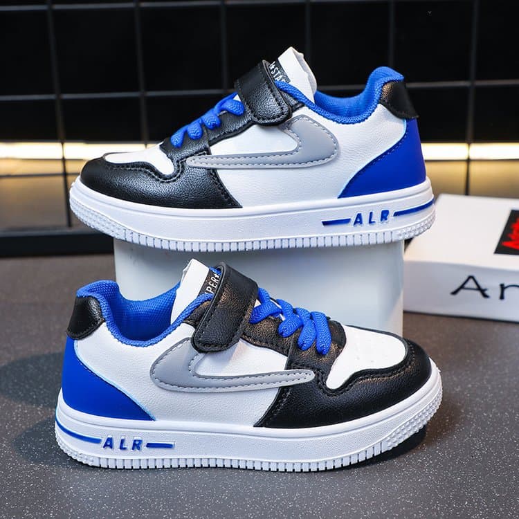 Boys' Spring Summer Breathable Sports Shoes Rubber Sole Kids' Casual Shoes Middle Large Children Unisex Sneakers Color Block