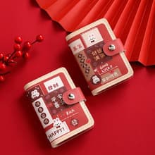Best-selling Lucky Card Wallet for Women, Anti-demagnetization Snap Button Card and ID Organizer Wallet