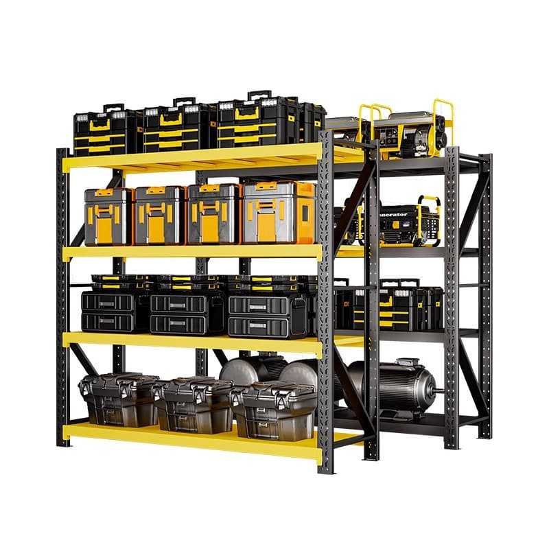 Storage Shelving Unit Multi-Layer Organizer Rack for Home Warehouse Heavy Duty Commercial Supermarket Storage Metal Shelf