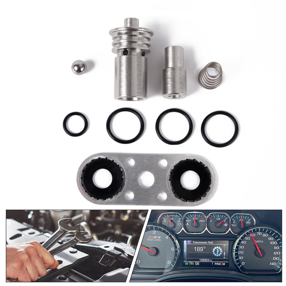 Car Modification Cooling Flow Bypass Valve Kit for GM Cadillac Chevrolet GMC