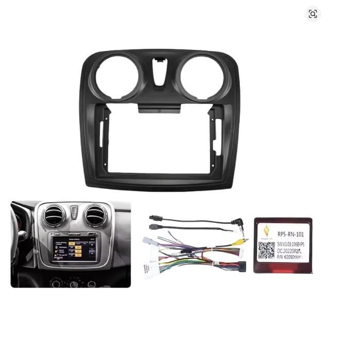 Navigation bezel for 2017+ Renault SANDERO (9 inch) Android car stereo dashboard frame