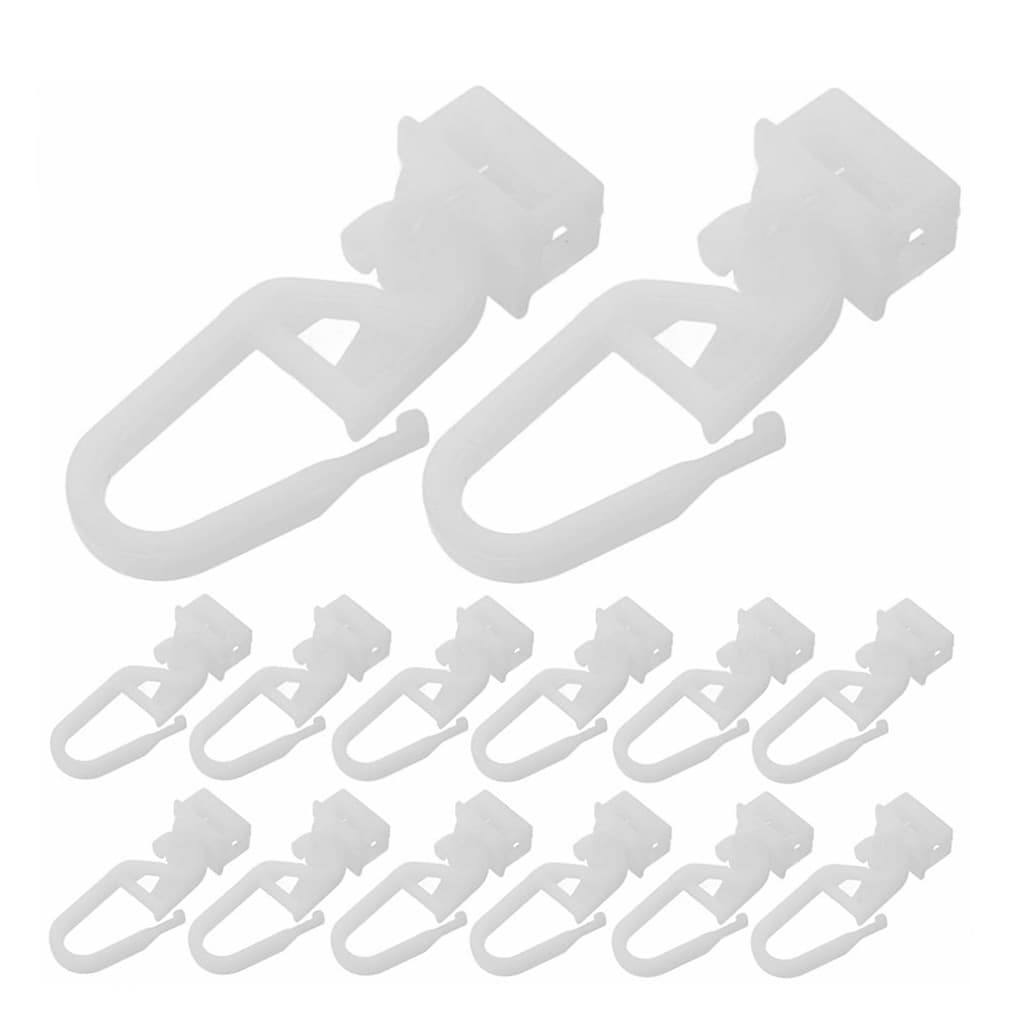 Cross-border 34MM curtain roller hooks and accessories, curtain tracks, PVC beaded accessories, gazebo ceiling silent rollers