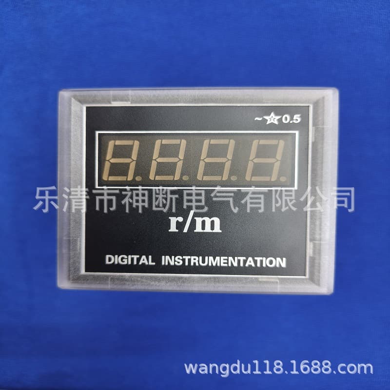[Wholesale] TSX72-1999/DC12V [Power Supply AC220V] Digital Display Tachometer