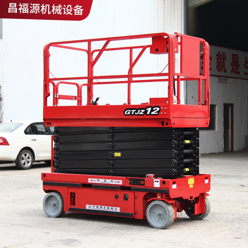 Source Manufacturer Fully Self-Propelled Scissor Lifts, Aerial Work and Inspection Elevated Vehicles, Electric Hydraulic Lifting Platforms
