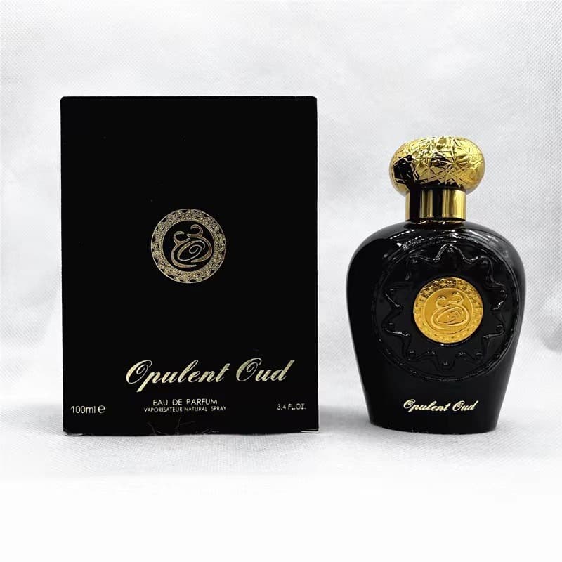 Cross-border Bestseller OPULENT OUD Black Flocked Dubai Middle East Arab Export High Quality Perfume Wholesale