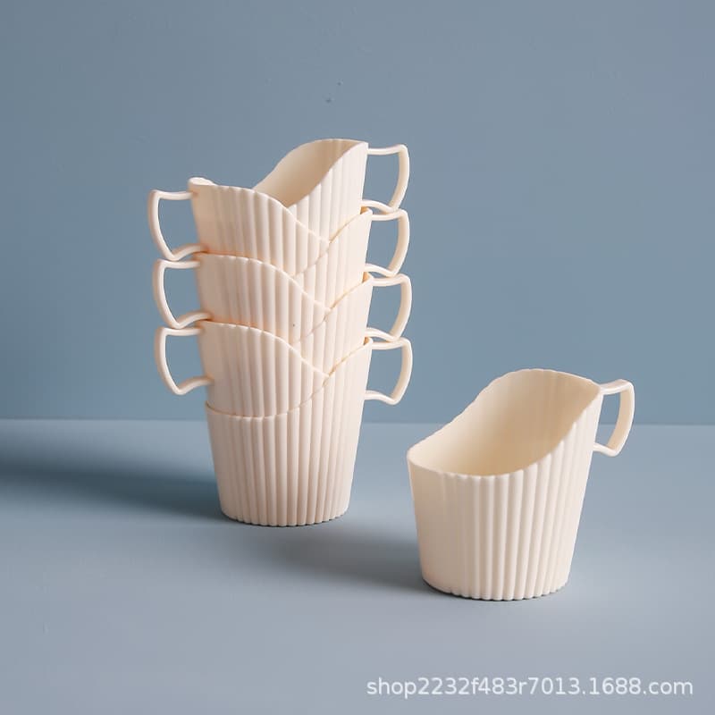 Cross-border Disposable Paper Cup Holder, Thickened Plastic Cup Sleeve Holder, Heat-resistant Insulation Paper Cup Stand, Universal Base Cup 773