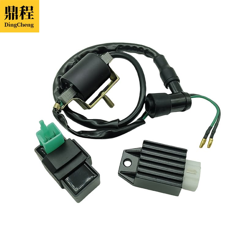 Motorcycle ATV accessories 70/90/110cc igniter rectifier high voltage package three-piece curved beam car