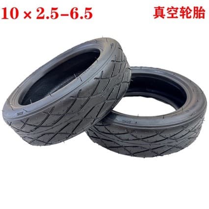 10 inch Tubeless Tire 10x2.50-6.5 Thickened Anti-Skid Scooter Tire