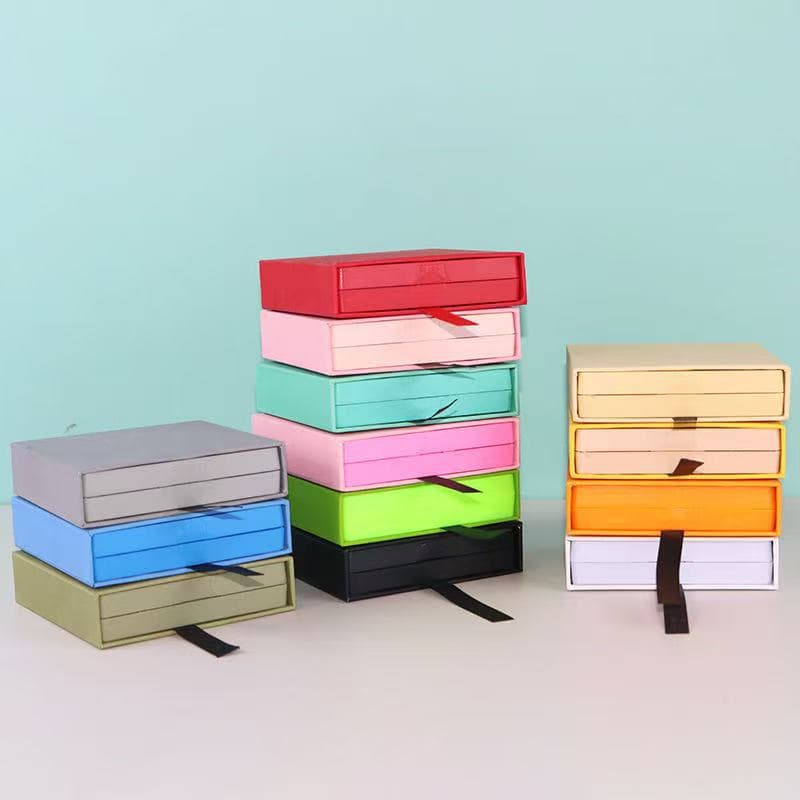 PE Film Suspension Box Jewelry Packaging Box Bracelet Jewelry Display Box Loose Stone Drawer Box Pendant