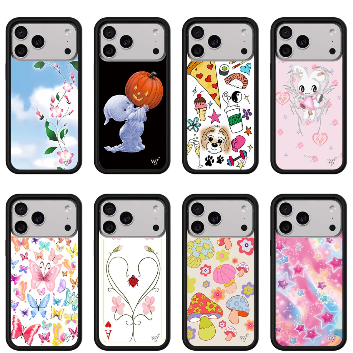 WildFlow Dream Heart Phone Case for iPhone 17, Apple 16 Pro Max / 15 PLUS Protective Cover