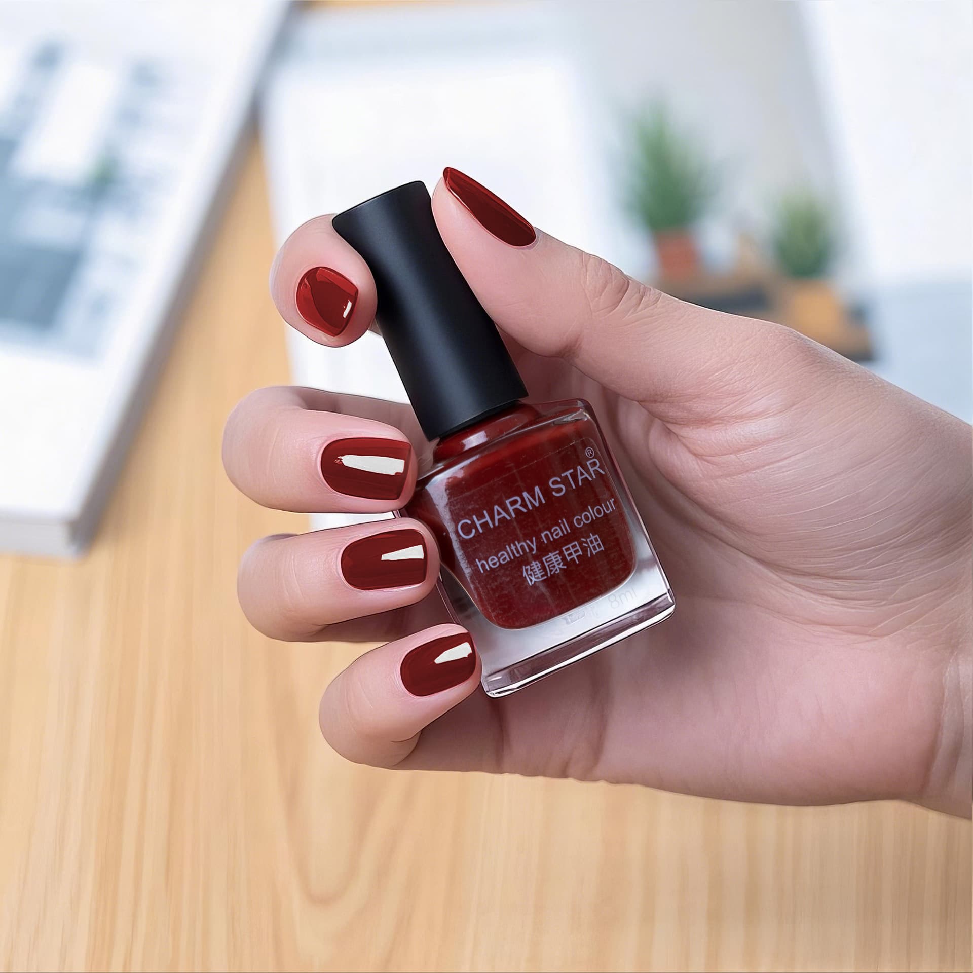 New summer nail polish, white and shimmery, no-bake, non-peelable, transparent nail polish, base oil, nude nail polish