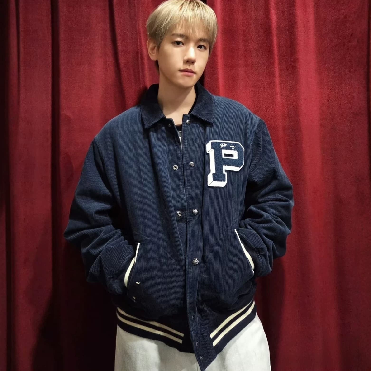 Original RL Love Pony star model heavy embroidery American retro corduroy baseball jacket jacket for men and women