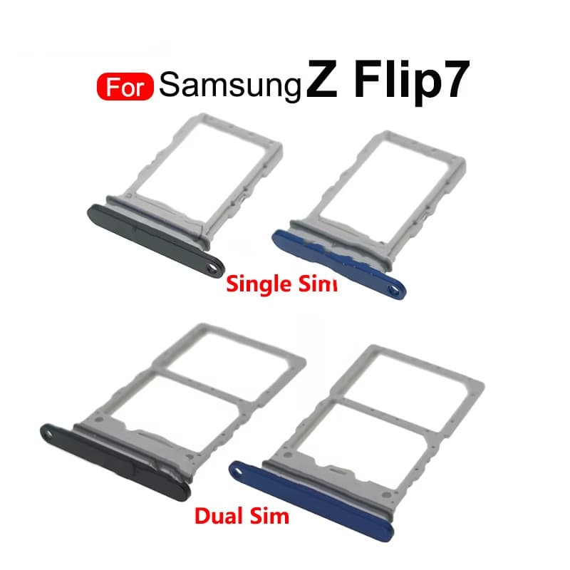 Compatible with Samsung Galaxy Z Flip7 Flip7 F766 Dual SIM Single SIM Card Tray with Ejector Pin