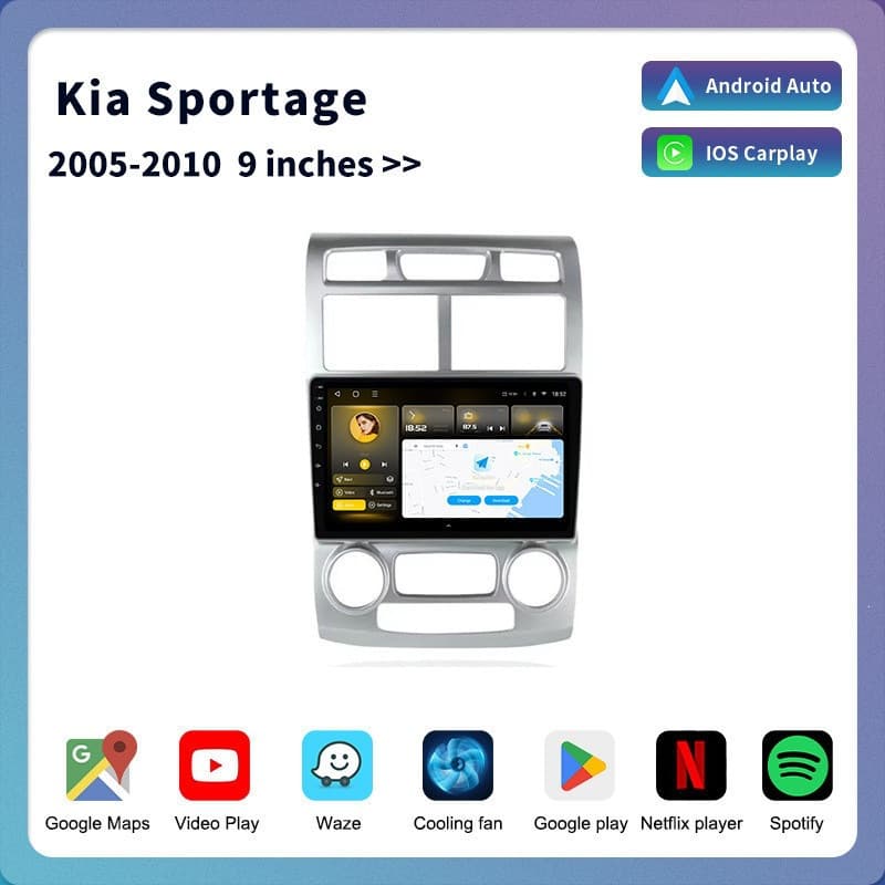For KIA Sportage Android Car Display Kia Sportage Android CarPlay Auto
