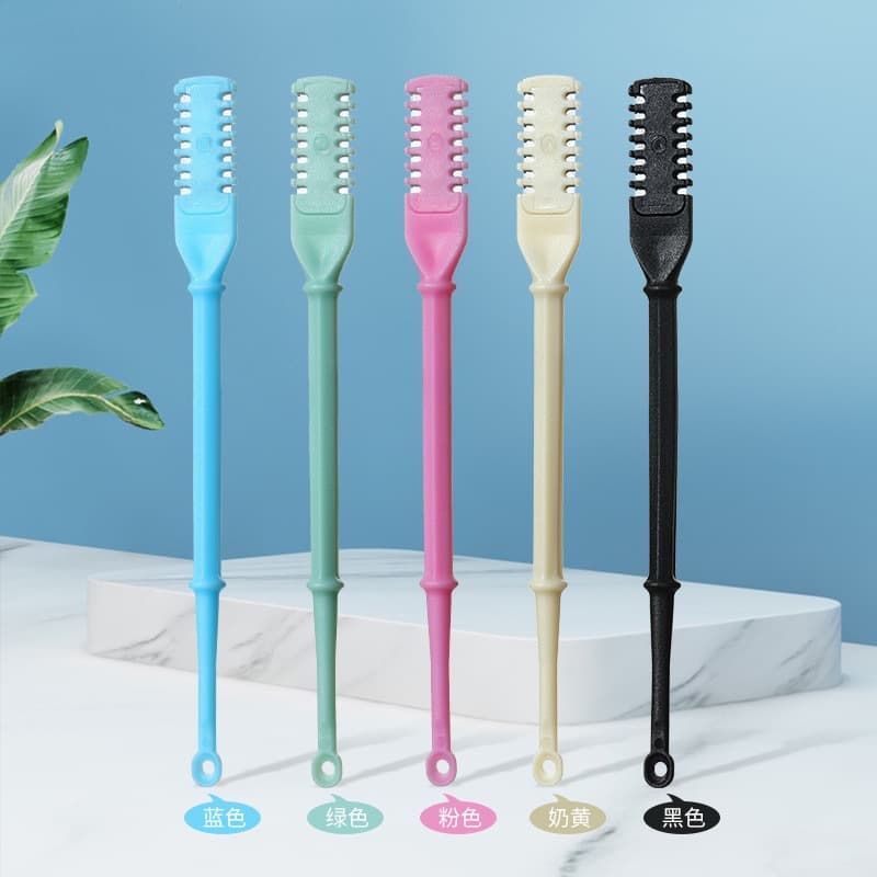 TikTok-Style Nose Hair Trimmer, Nose Hair Scissors, Men's Nose Hair Cleaner, Nose Hair Trimming Knife, Nose Hair Scissors, Cross-Border
