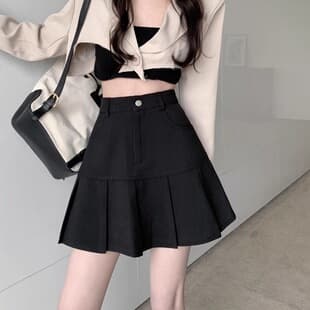 Plus Size Women 2024 A-Line Short Skirt Mermaid Skirt Half-Length Skirt A-Line Suit New Style Summer Pocket Skirt Fat MM Slimming