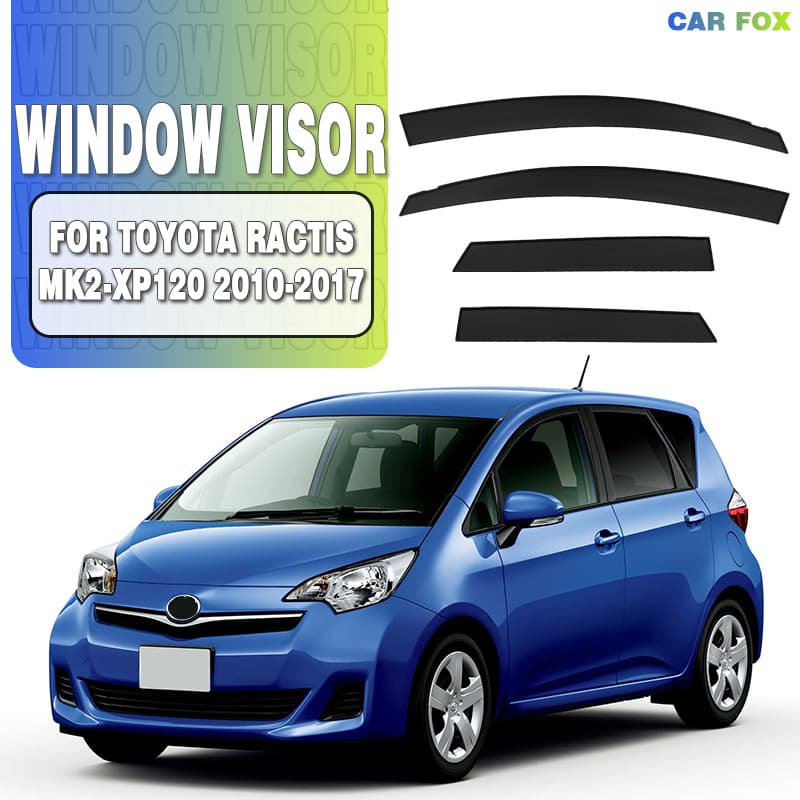 Suitable for Toyota Ractis Window Visor Rain Shield Rain Visor Rain Eyebrow