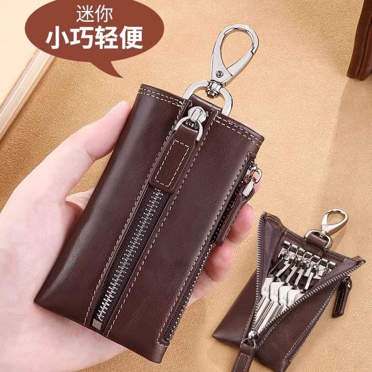 Premium Key Case 2024 New Mini Coin Purse Portable Key Holder Home Car Key Protector Storage Bag