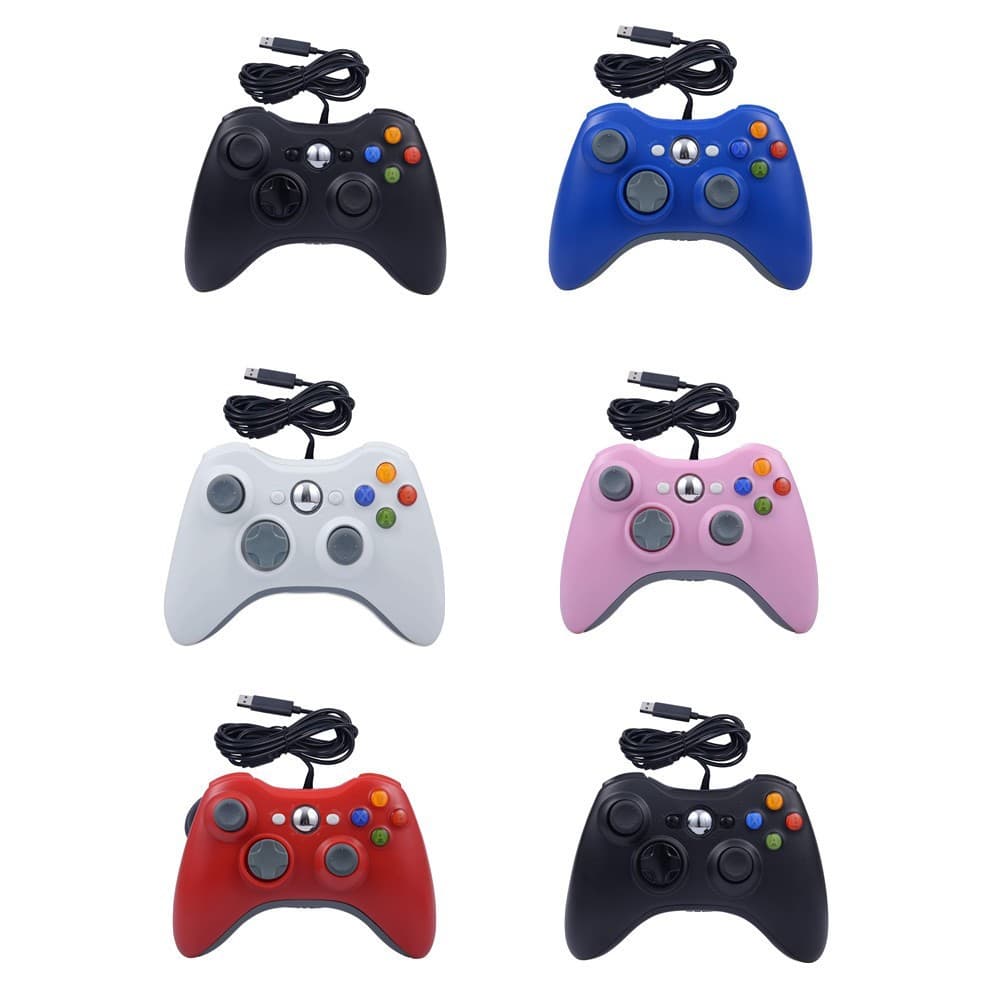 X360 Game Controller 360 Wired PC Computer Controller X360 Console Gamepad Multi-Color In Stock