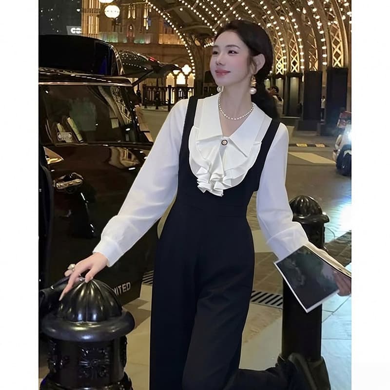 Studio Original Women's Fashion Outfits Are Stunningly Beautiful and Perfect for Formal Occasions. Exquisite Long-Sleeved Jumpsuits for Women with a Ladylike Elegance