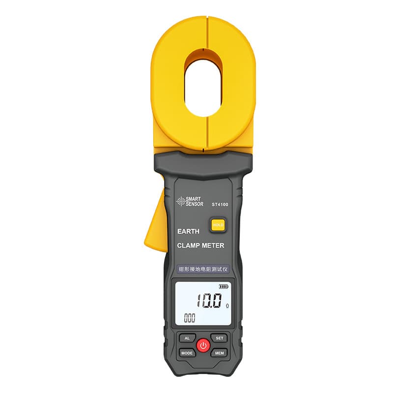 CEM ST4100 Clamp Ground Resistance Tester Lightning Protection Loop Clamp-Type Digital High-Precision