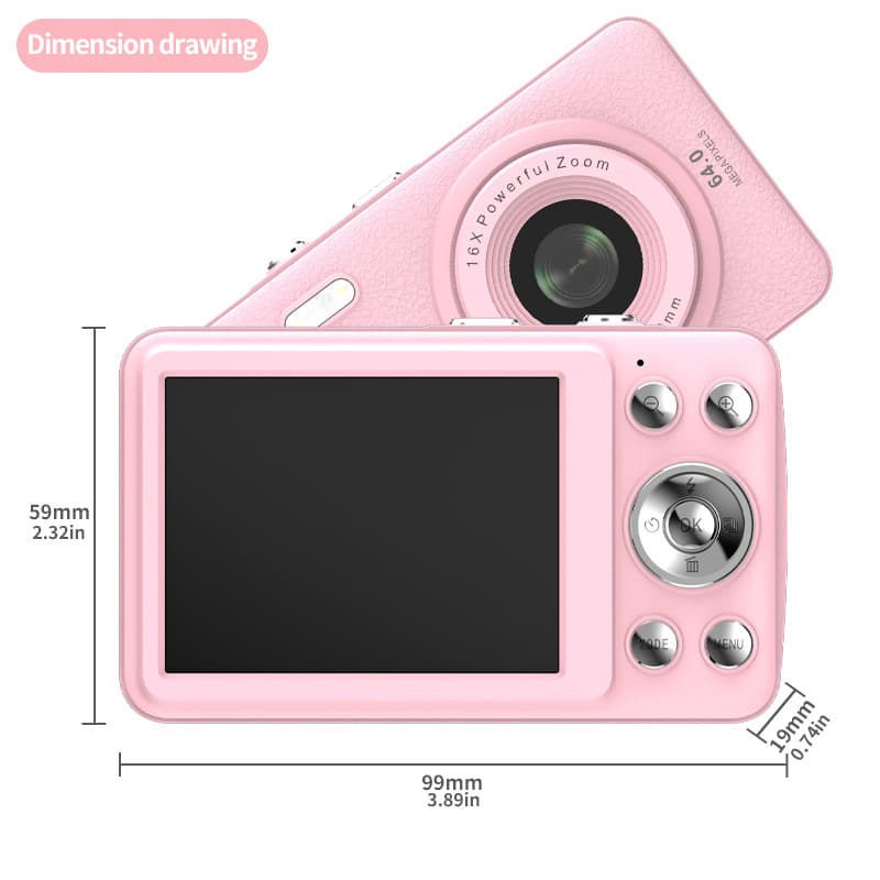 Cross-border Print Camera Kids Digital Camera Instant Print Q3 Cartoon Toy Mini HD Print Camera