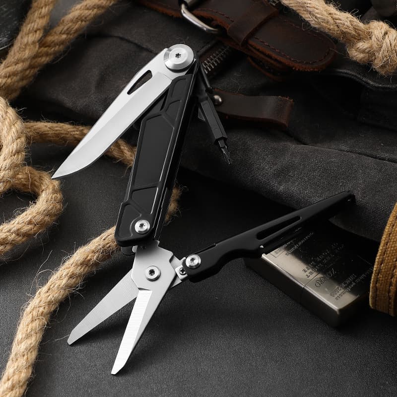 New EDC Multi-Function Folding Scissors Outdoor Camping Pocket Tool Tactical Knife Sharp Portable Folding Knife