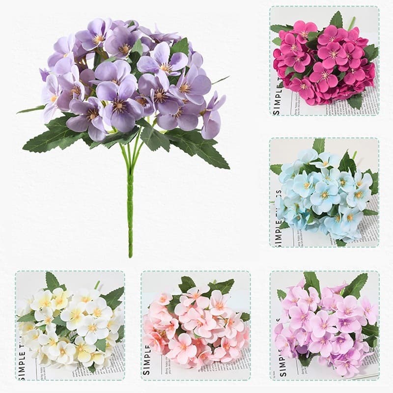 Pastoral style starry gypsophila garland American decoration wedding supplies pendant garland Amazon decorative shooting props