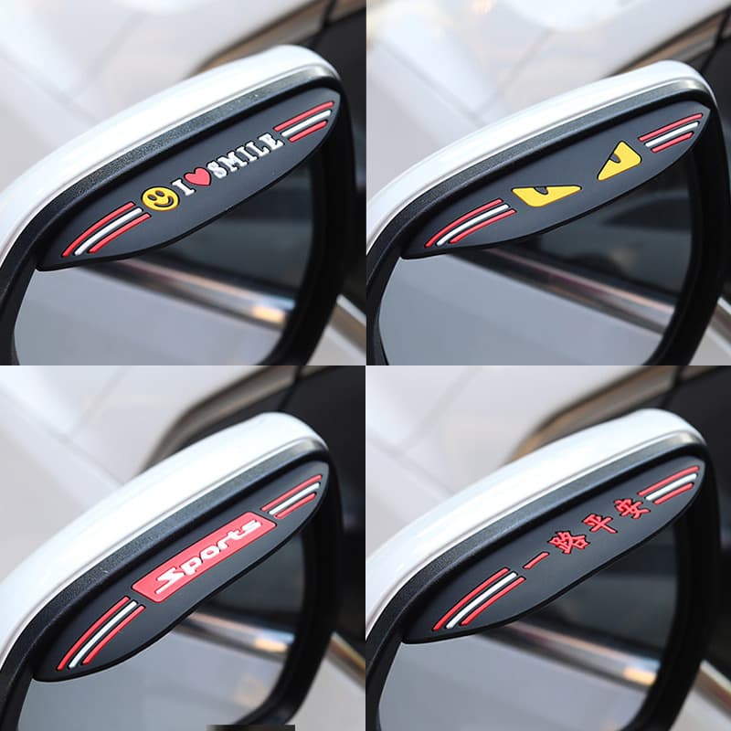 Car Accessories Rearview Mirror Rain Shield Rain Visor Side Mirror Rain Guard Universal Type