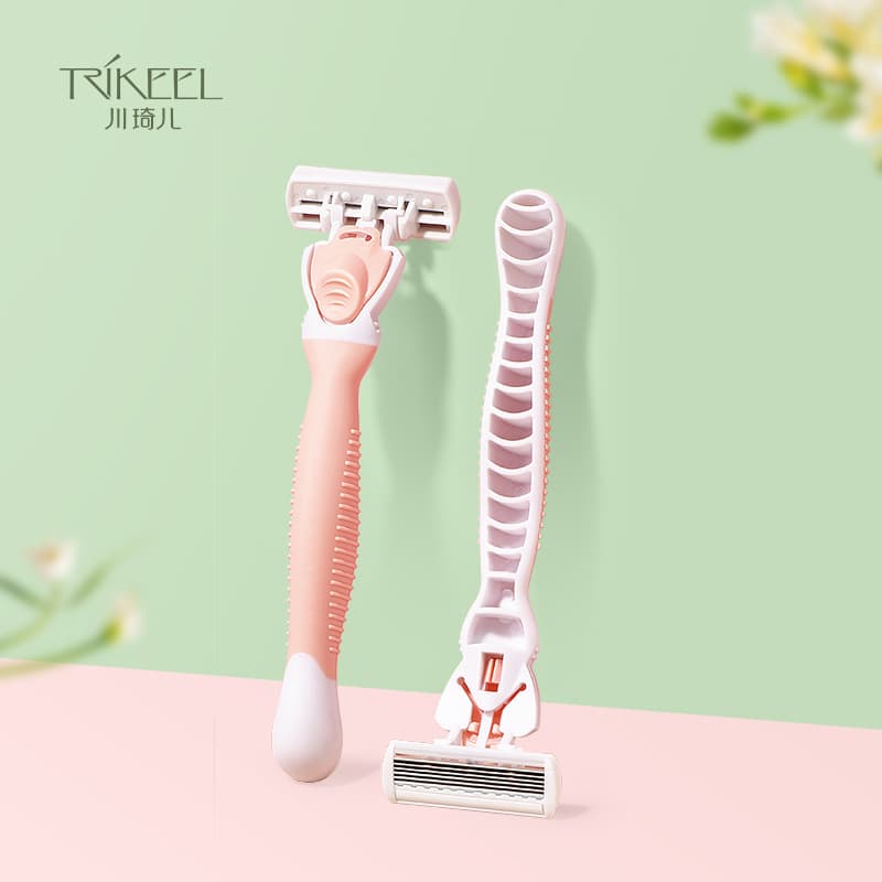 Flash Sale Direct Supply Manual Razor for Women, Body Hair Trimmer for Underarm, Leg, and Bikini Area, Single Pack