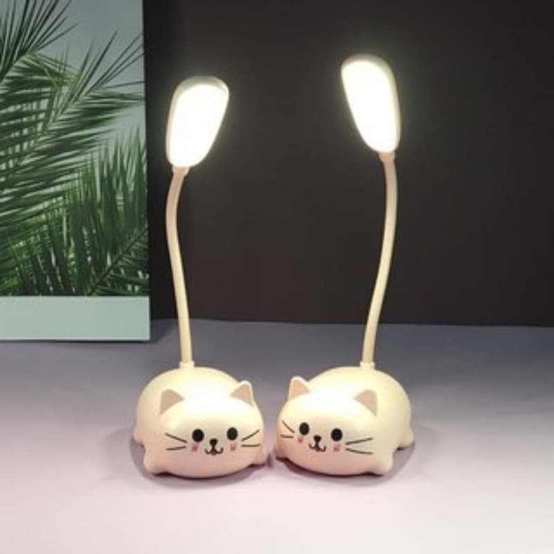 2026 New Cross-border Dropshipping 1-Piece Cartoon Cat LED Desk Lamp Adjustable Imitation Billiard Table