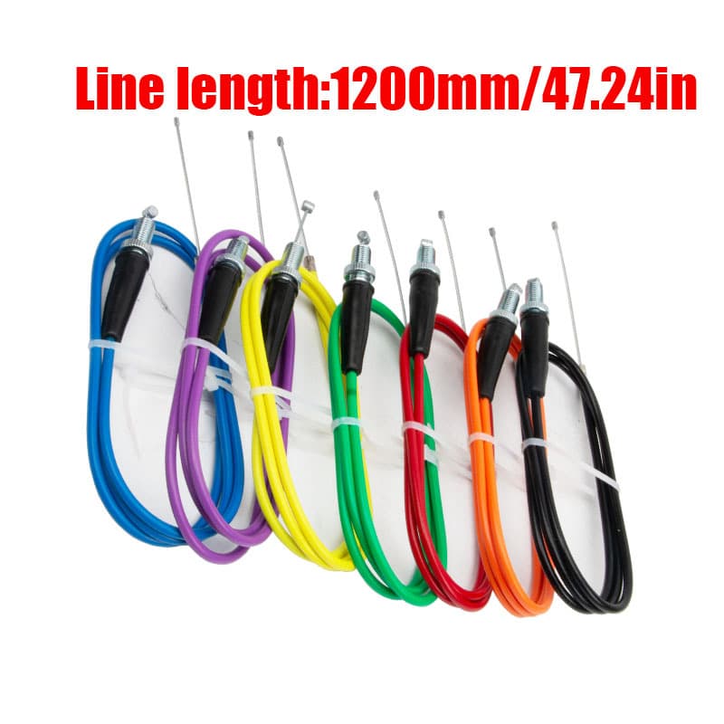 Off-road motorcycle 1.2m large oil twist color throttle cable cable pull cable ATV beach vehicle 50CC-250CC