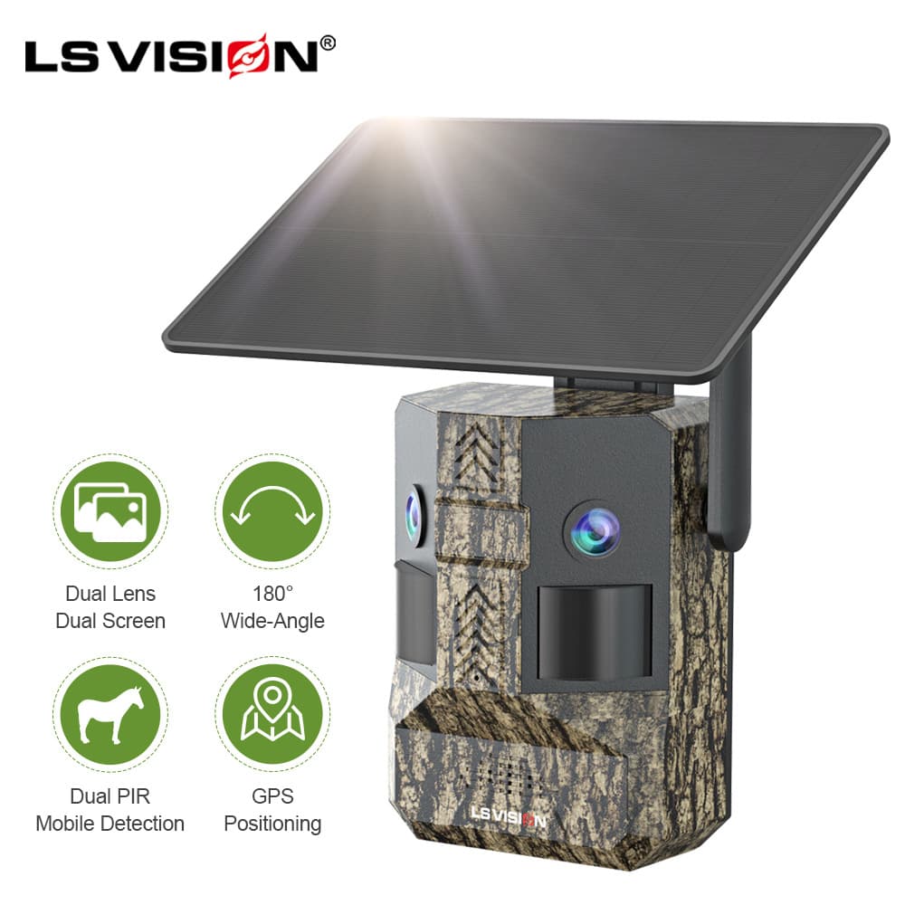 4G Solar Powered Hunting Trail Camera