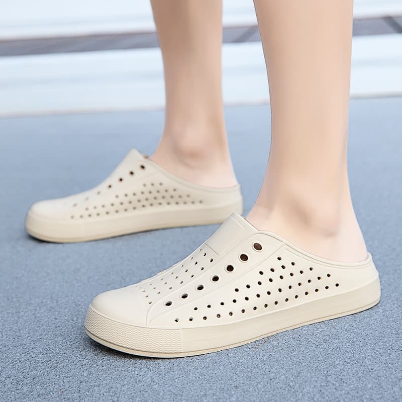 Luchi LUCHI women's Korean style breathable outdoor leisure beach wading sandals thick sole soft sole summer