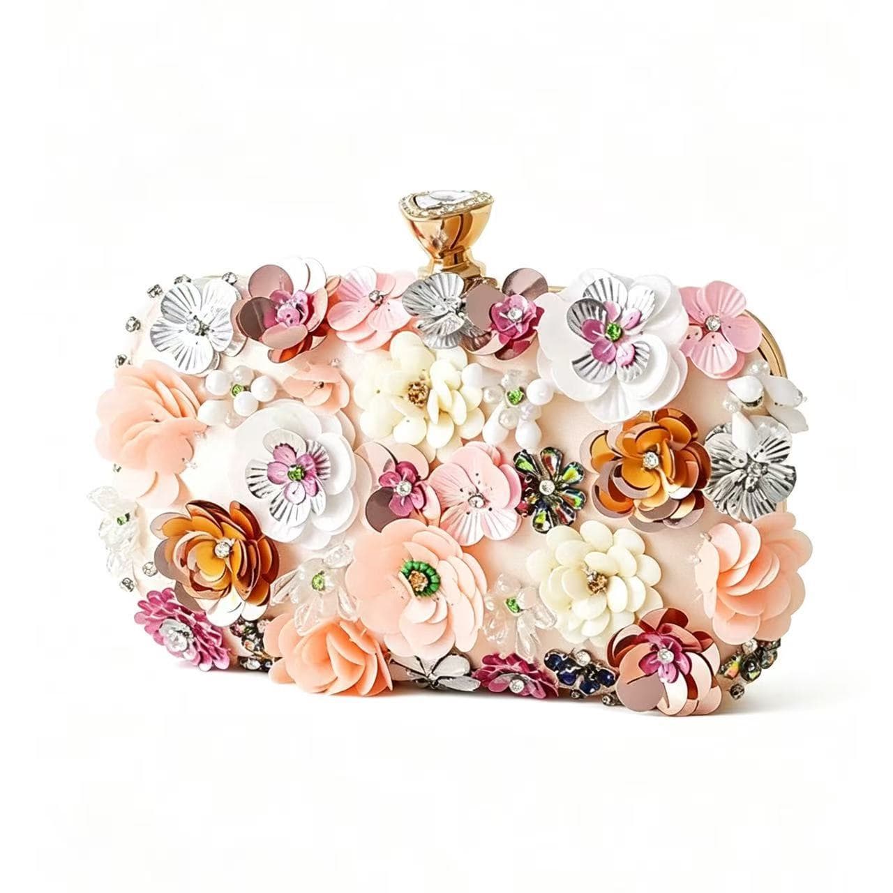 Cross-border best-selling flower bag, stylish and stylish dinner bag, versatile flower handbag, exquisite Princess Diana bag can be worn cross-body