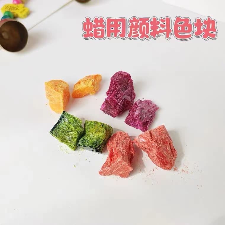 Candle Pigment, Candle-Specific Coloring Dye Color Blocks for DIY Handmade Scented Candles, Wax Melt Dyeing