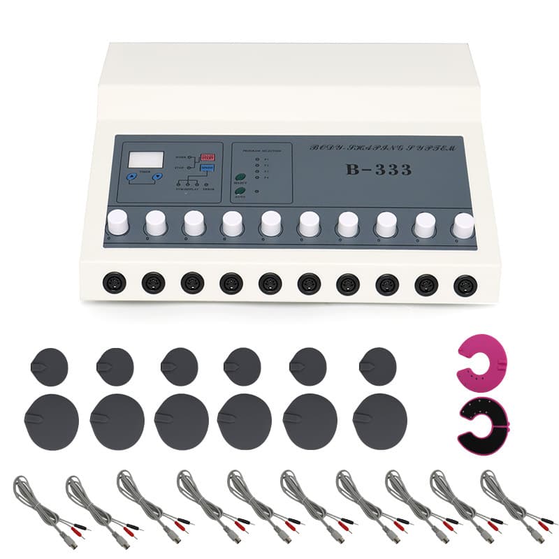 Cross-border Desktop EMS Current Device 10-in-1 Patch Weight Loss Beauty Instrument Meridian Unblocking Microcurrent Health Device