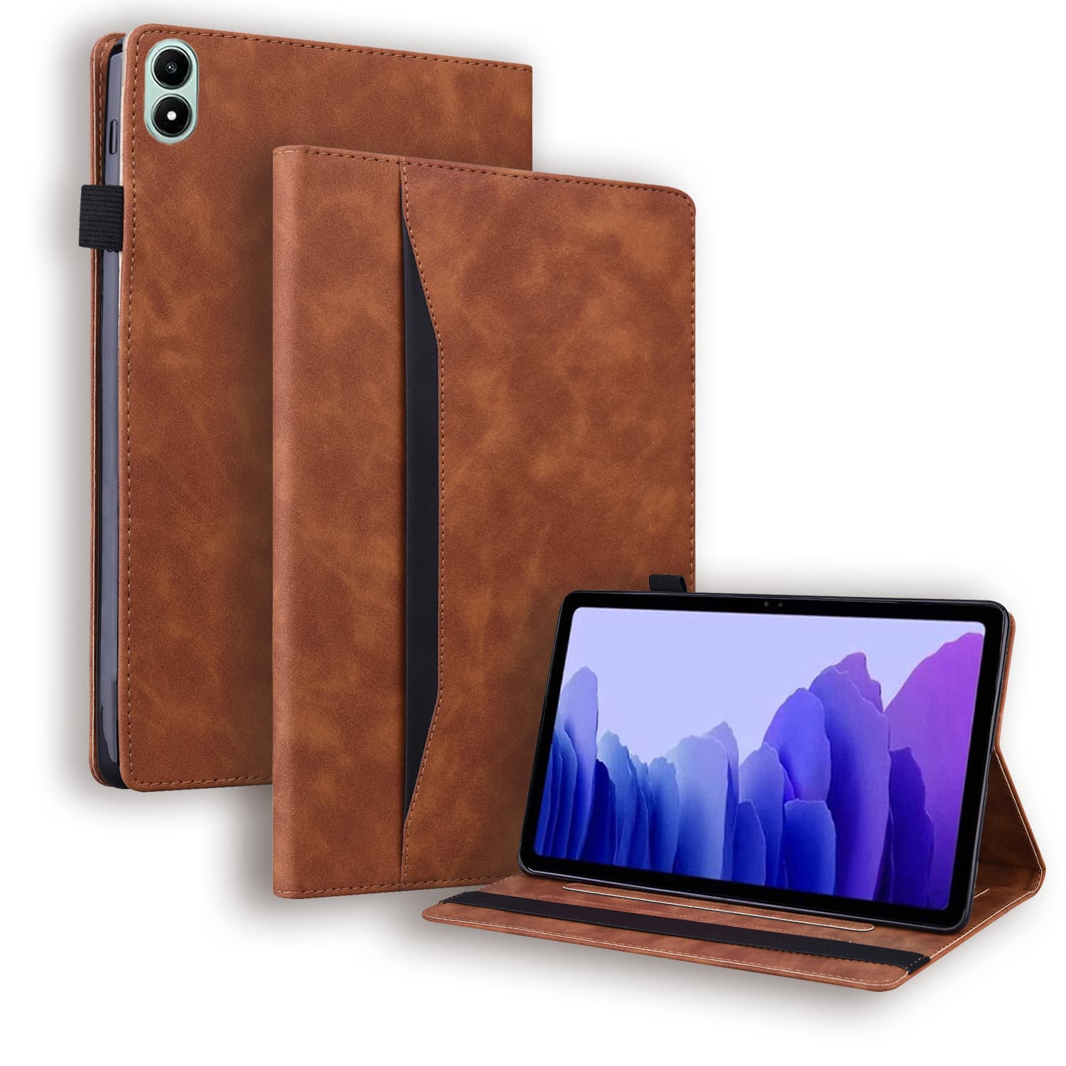 Suitable for Transsion Infinix XPad20 protective case 11-inch all-inclusive anti-fall bracket two-color matte card leather case