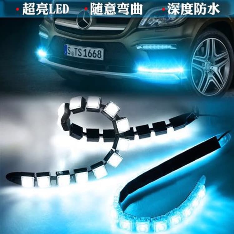 New Flexible Snake Daytime Running Light High-Brightness Automotive LED DRL Eagle Eye Light Modification